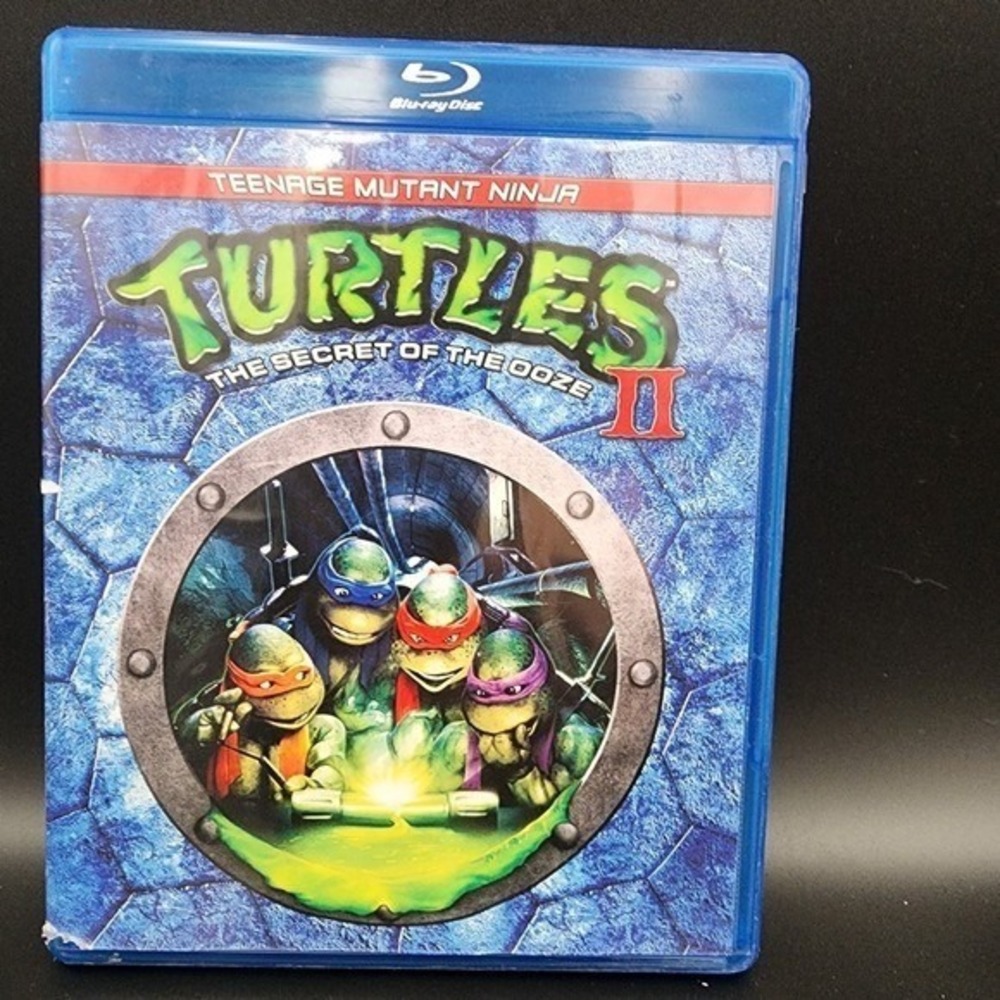 Teenage Mutant Ninja Turtles‎ II The Secret of the Ooze Blu-ray 1991 TMNT Movie